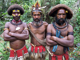 パプアニューギニアの人々